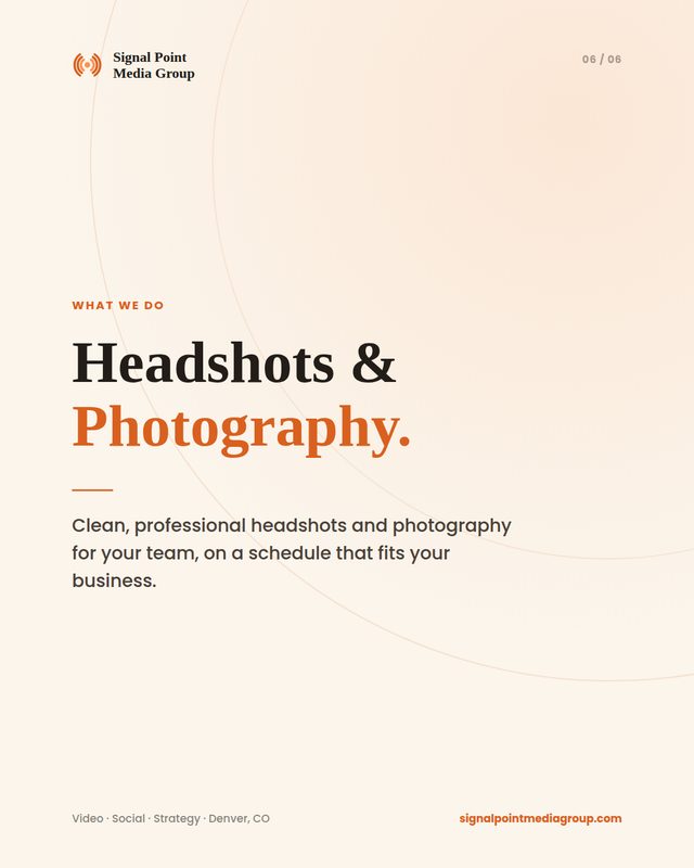 Recent headshots post